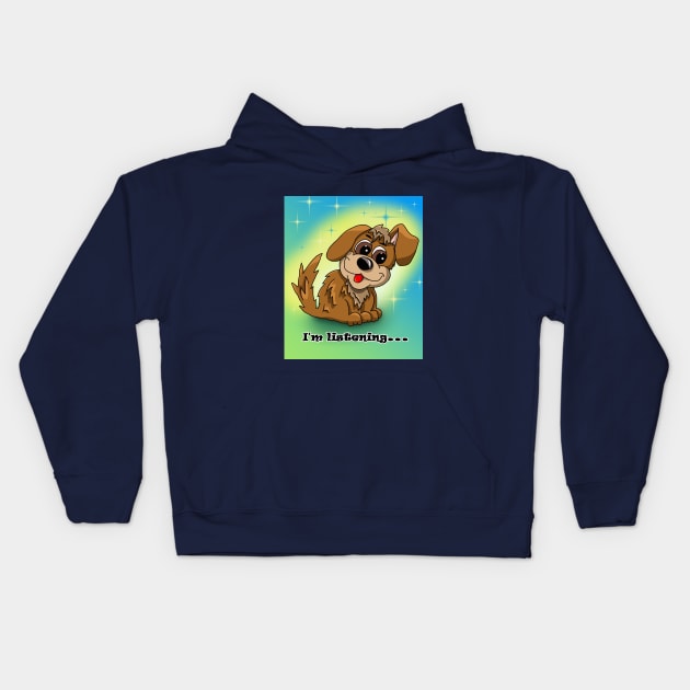 Your friend is always listening Kids Hoodie by cuisinecat